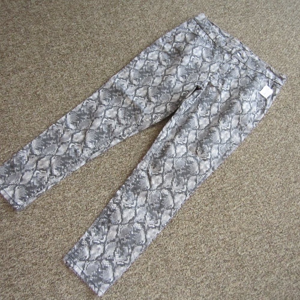 Seven7 Snake Print Skinny Jeans Size 16 - NWOT
